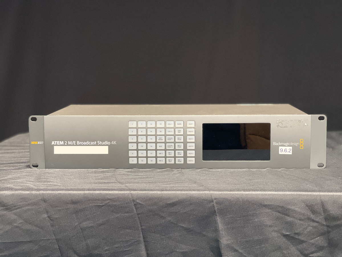 Used Blackmagic Design ATEM 2 M/E Production Studio 4K – Sound Art