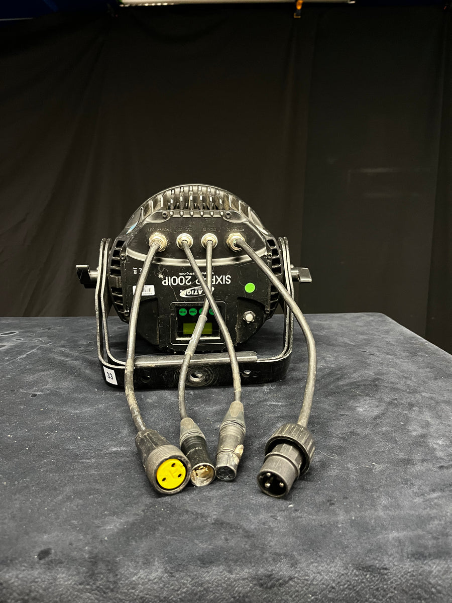 Used Elation Six Par 200 IP LED Wash Light – Sound Art Used Gear
