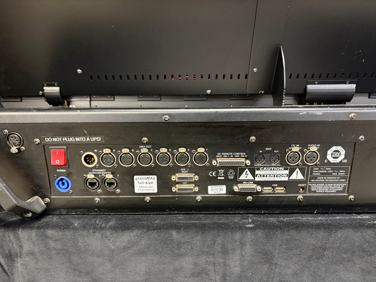 Used MA Lighting GrandMA2 Lighting Console - Full Size – Sound Art