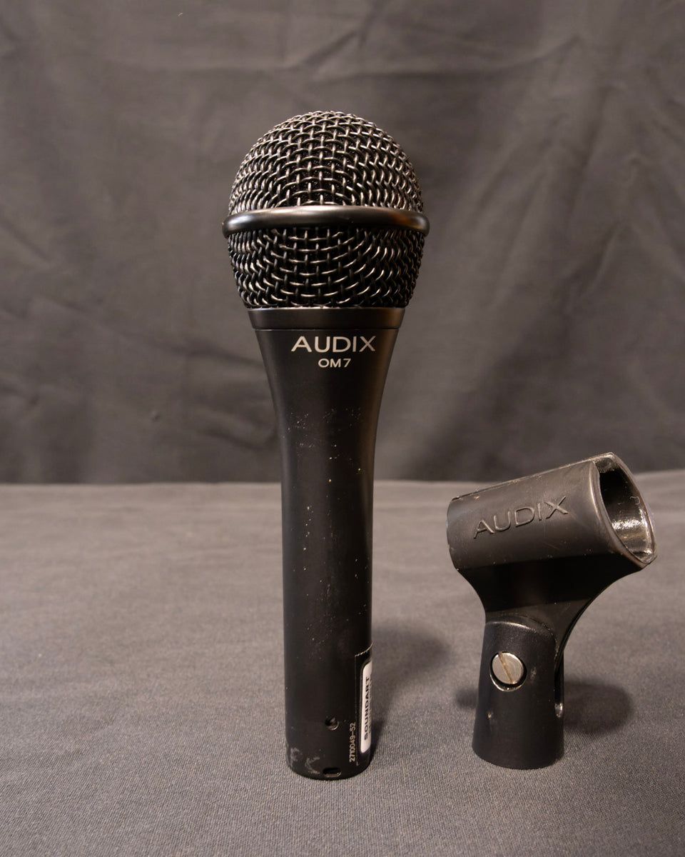 Used Audix OM-7 Hypercardioid Dynamic Mic – Sound Art Used Gear