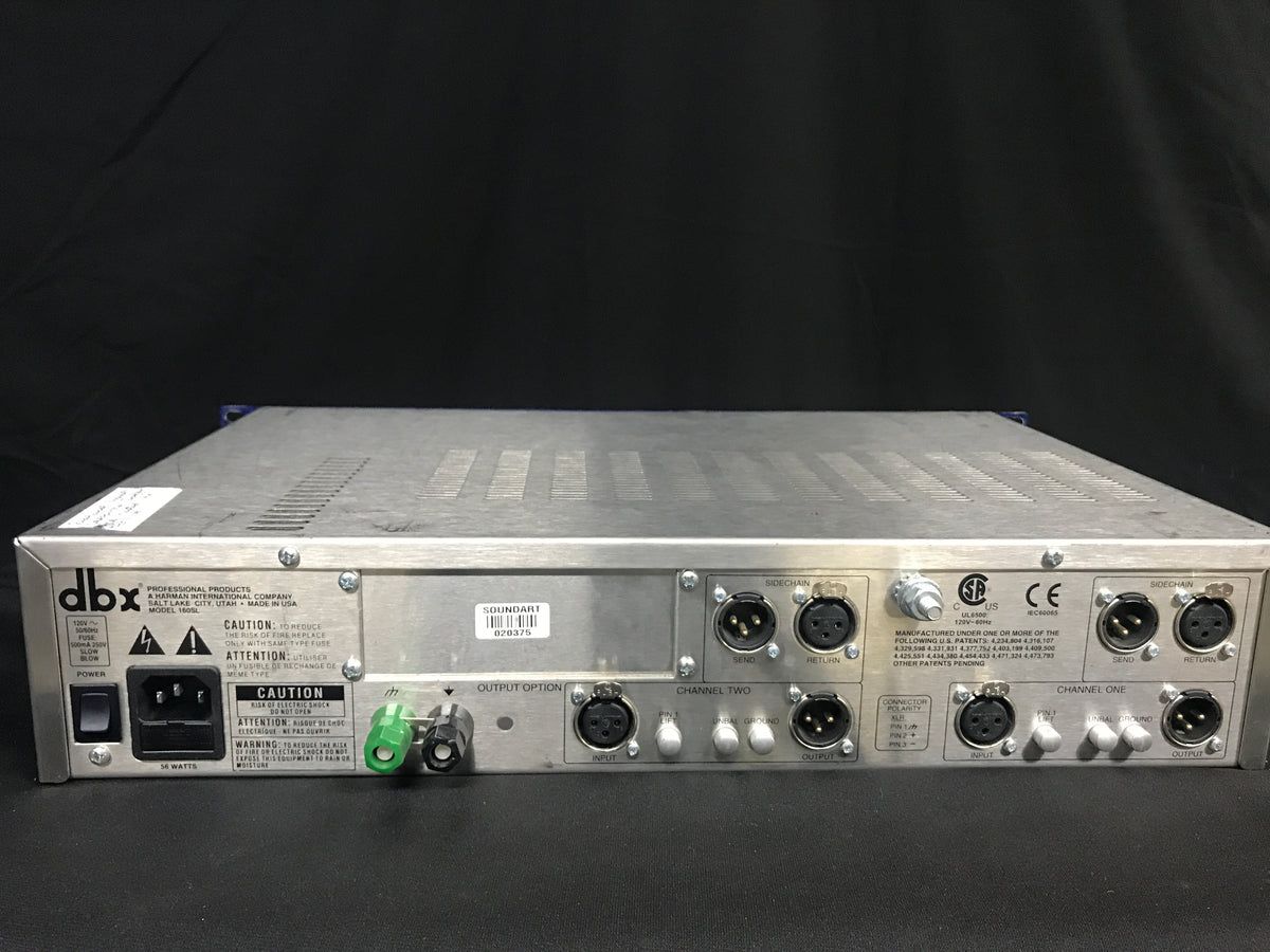 dbx 160SL プロフェッショナルプロダクツ オーディオ機器 dbx 160SL プロフェッショナルプロダクツ オーディオ機器