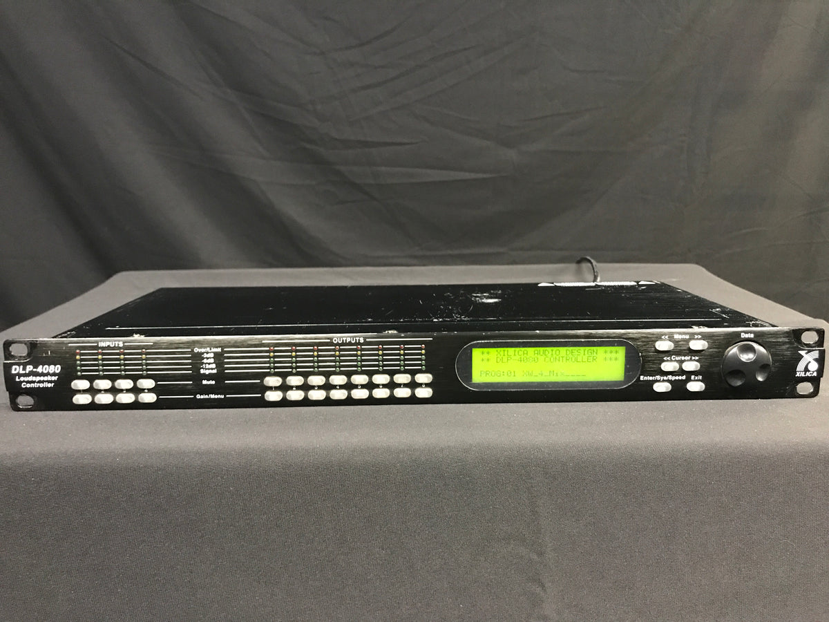 Used Xilica DLP4080A 4x8 stereo digital controller – Sound Art