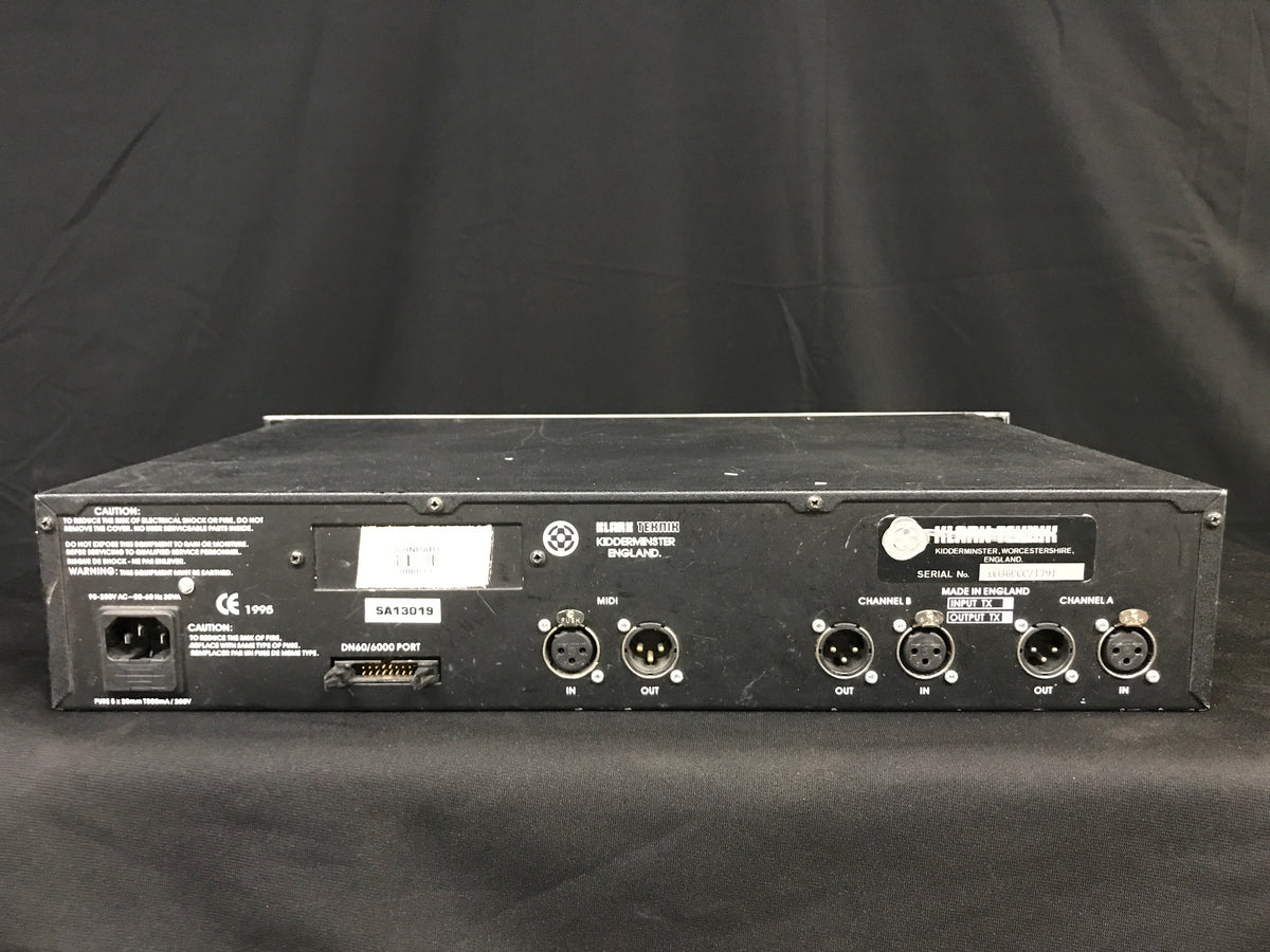 Used Klark Teknik DN3600 Processing – Sound Art Used Gear