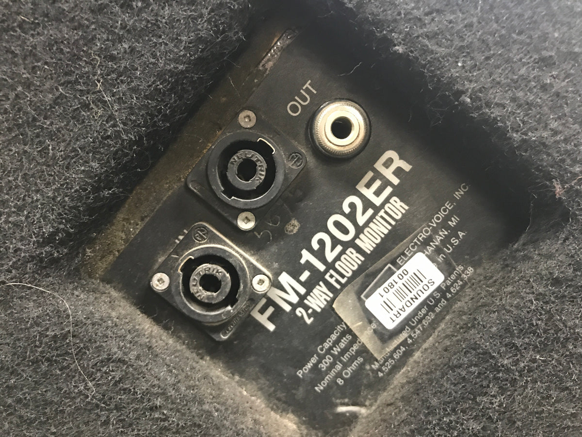 Used Electro-Voice FM1202ER Wedge monitor 12