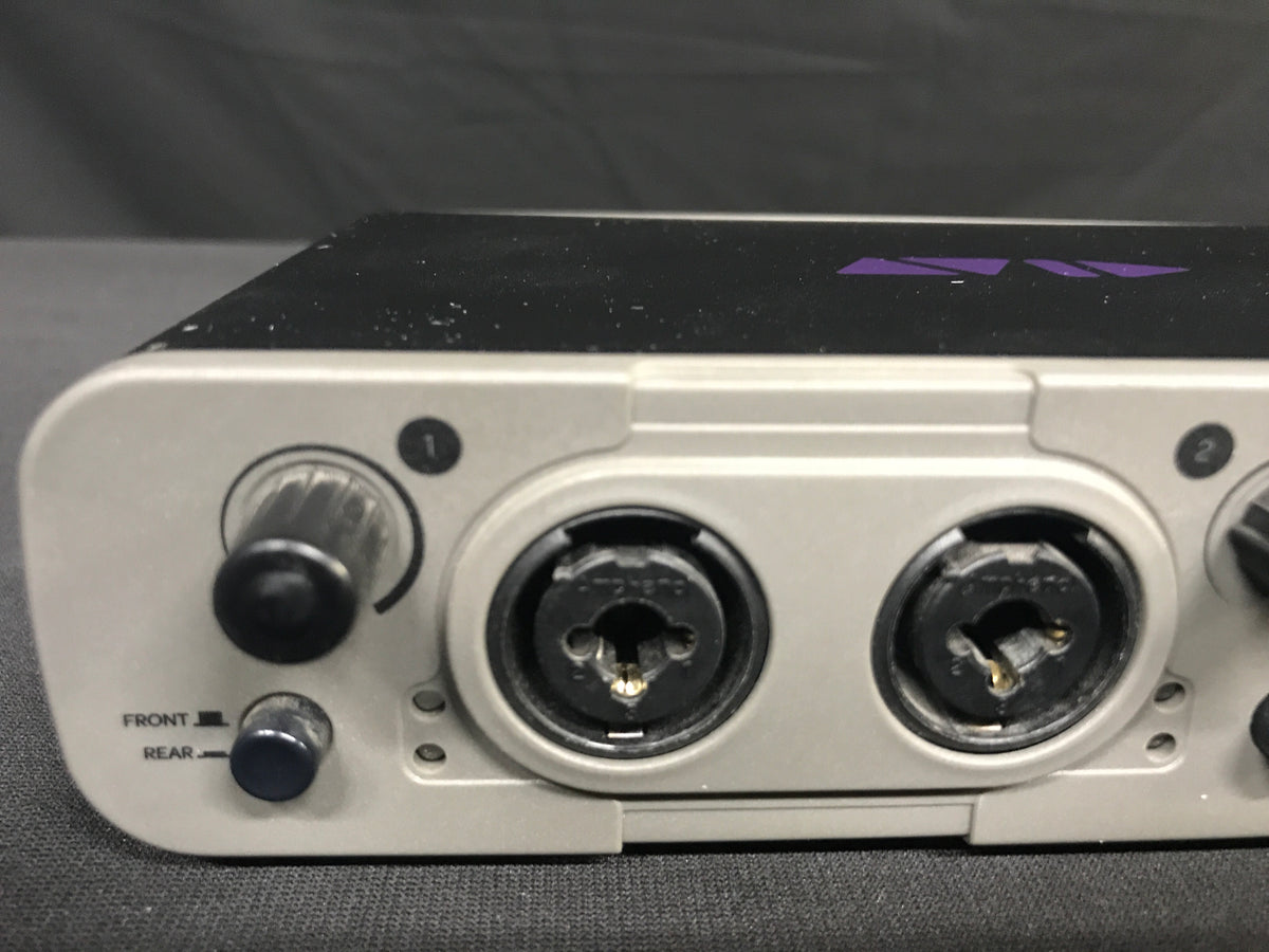 【中古/美品】AVID Fast Track Duo オーディオインターフェイス 中古/美品】AVID Fast Track Duo オーディオインターフェイス