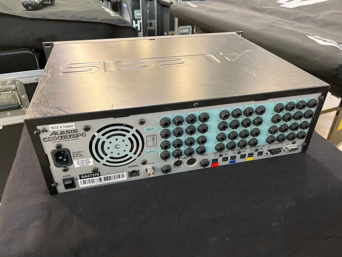 Used Alesis HD24 Hard Disk Recorder – Sound Art Used Gear