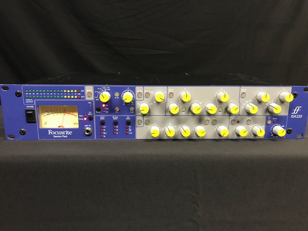 Used Focusrite ISA220 Processing