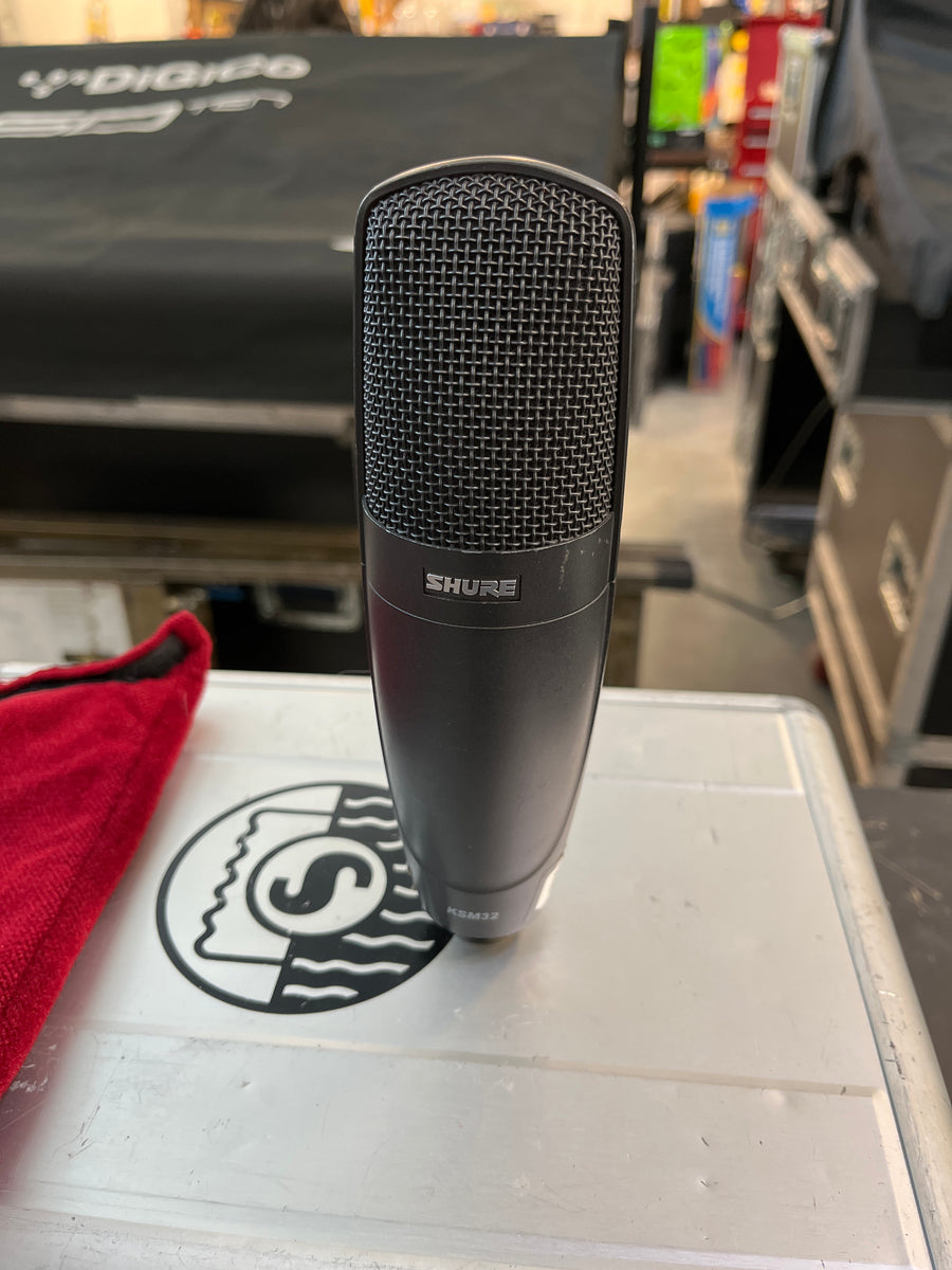【ヴィンテージ】 SHURE KSM32 マイク made in USA ヴィンテージ】 SHURE KSM32 マイク made in USA
