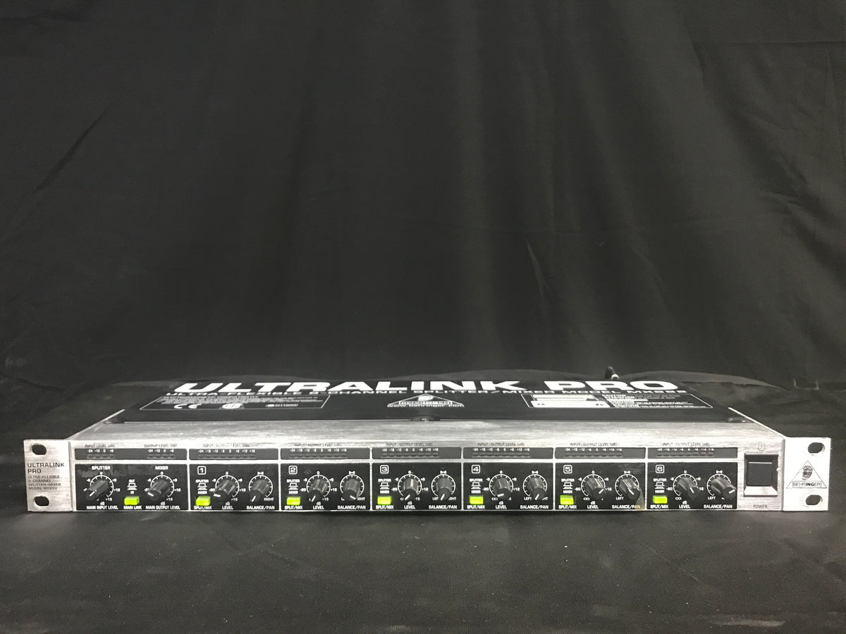 【まとめ売り】TASCAM DL-2000 / Behringer MX882 Used Behringer MX882 line mixer – Sound Art Used Gear