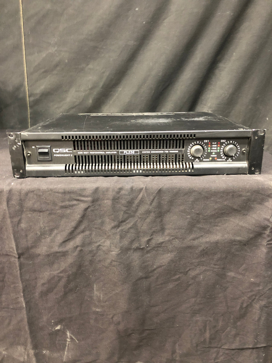 Used QSC PL236 Amplifier – Sound Art Used Gear