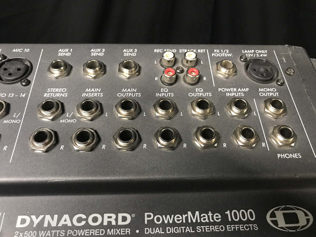 Used Dynacord PM1000 Mixing Consoles