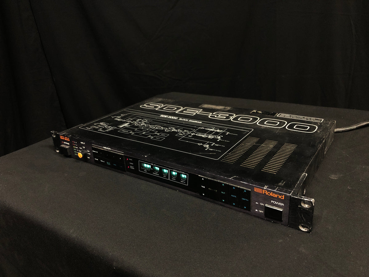 Used Roland SDE3000 Vintage Digital Delay – Sound Art Used Gear