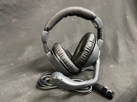 Used Clear-Com CC-260 Double-Ear Intercom Headset