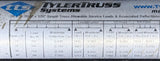 Used Tyler Truss 20.5" x 20.5" x 10' Box Truss – Spigot – Black
