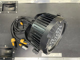 Used Generic HEXPAR 18 IP Style IP65 LED Par Fixture w/ 18x12W HEX-RGBAW+UV
