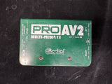 Used Radial ProAV2 Passive 2-Channel Multimedia DI