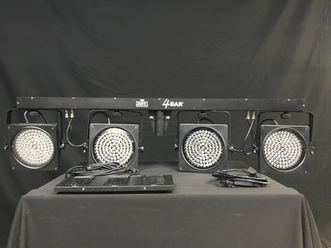 Used Chauvet 4Bar LED wash light system
