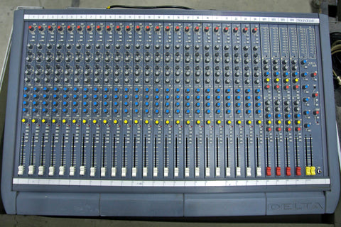 Used Soundcraft Delta 24 Mixing Consoles