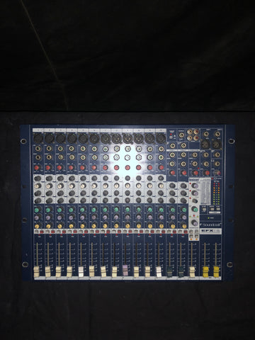 Used Soundcraft EFX12 Mixing Consoles