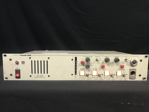 Used Clear-Com MS-400A Communications