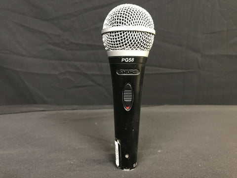 Used Shure PG58 Microphones